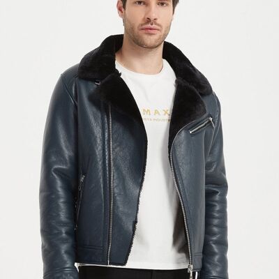 Jacket with fur collar MANU-MARINE