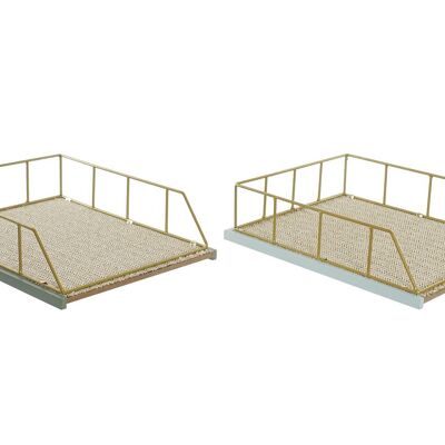 MDF PP TRAY 28,5X36X9 DESKTOP 2 ASSORTMENTS. LD181386