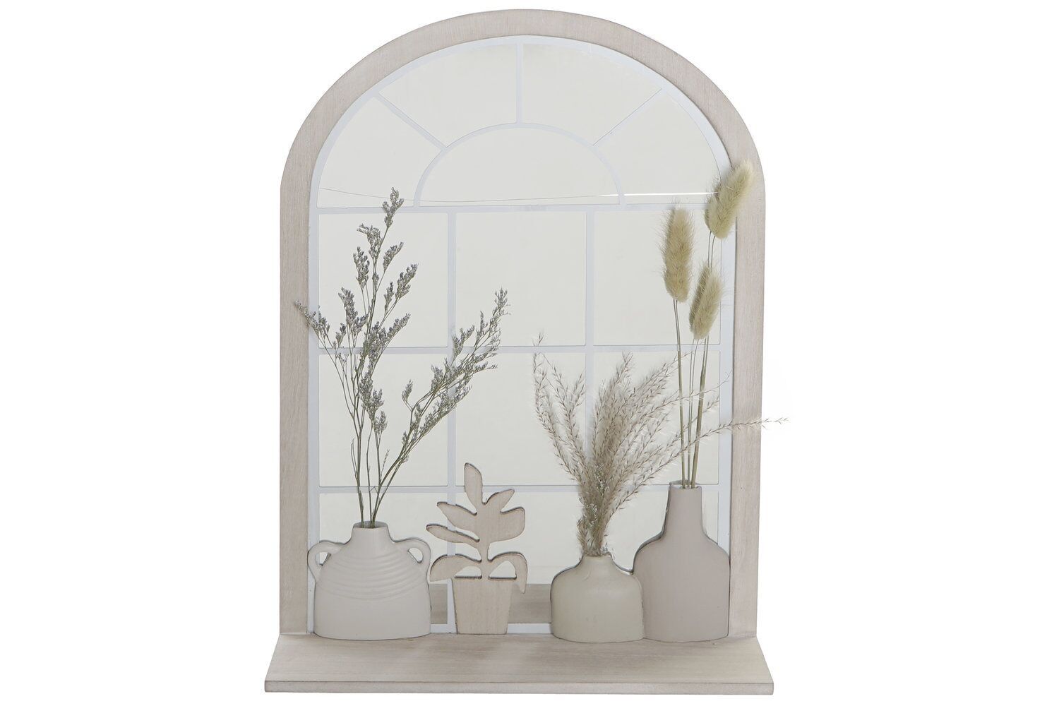 MIRROR MDF MIRROR 35X10X50 WALL BEIGE LD183363