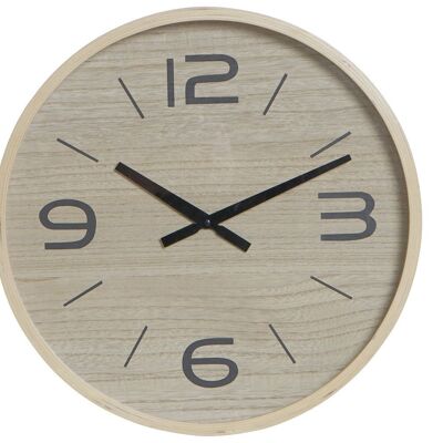 WANDUHR MDF KUNSTSTOFF 38X38X5 NATUR LD183391