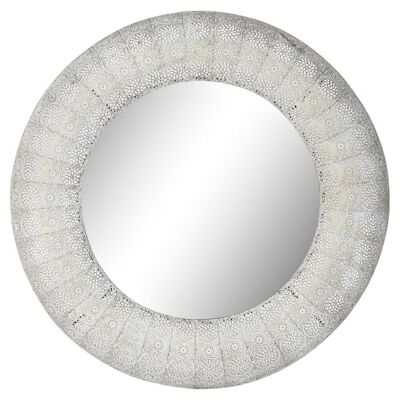 MIROIR MÉTAL MIROIR 73X7X73 46,5CM VIEILLI LD184648