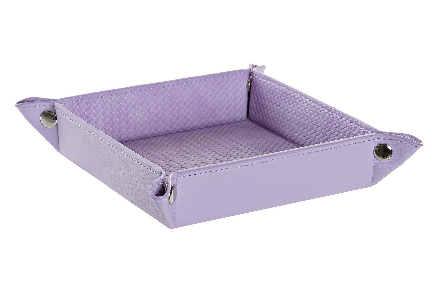POCKET TRAY PU 20X20X4 LILAC LD185995