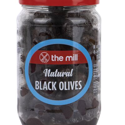 ‎The Mill Natural Black Olives 450g Jar