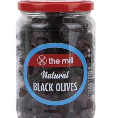 ‎The Mill Natural Black Olives 450g Jar