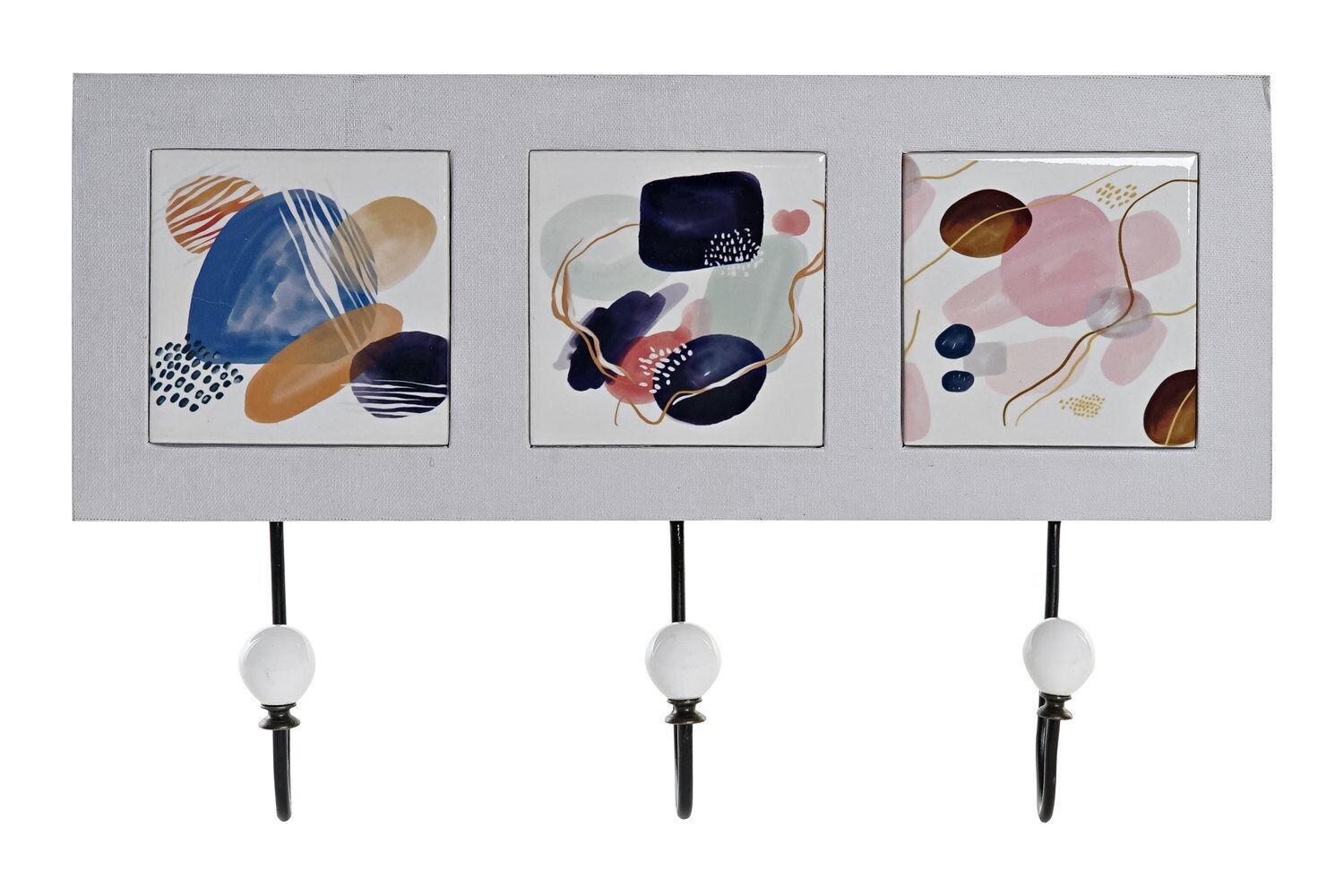 GARDEROBE MDF METALL 40X7X26 ABSTRAKT MEHRFARBIG LD190344