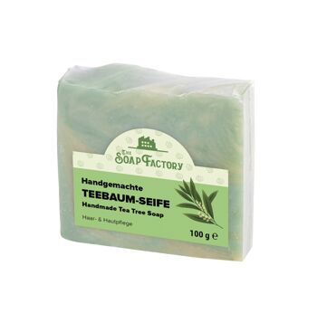 Savon TEA TREE - Collection Silk - Fait main - La Savonnerie - 100 g 4