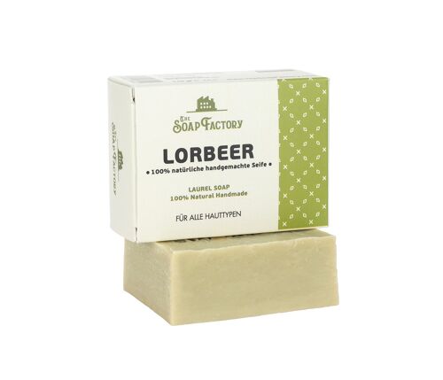 Handgemachte LORBEER Seife - The Soap Factory - Klassische Kollektion - 110 g