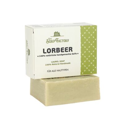 Jabón Artesanal LORBEER - The Soap Factory - Colección Classic - 110 g