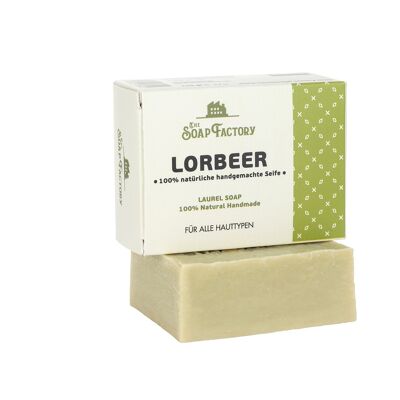 Handmade LORBEER soap - The Soap Factory - Classic Collection - 110 g