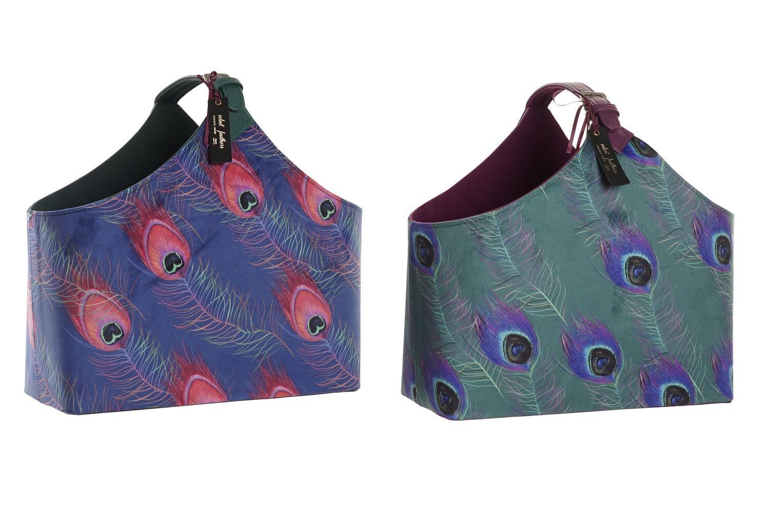 PORTARIVISTE IN POLIESTERE 45X20X40 2 ASSORTIMENTI. LD190949