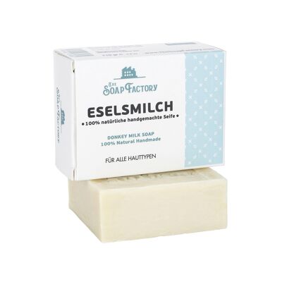 Handgemachte ESELSMILCH Seife - The Soap Factory - Klassische Kollektion - 110 g