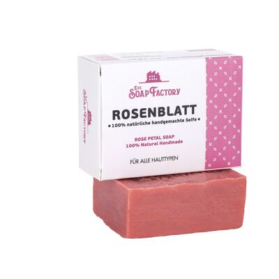 Handmade ROSE BLOSSOM soap - The Soap Factory - Classic Collection - 110 g