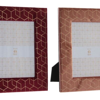 PHOTO FRAME 15X20 POLYESTER 23X2X28 GEOME 2 ASSORTED. LD191034