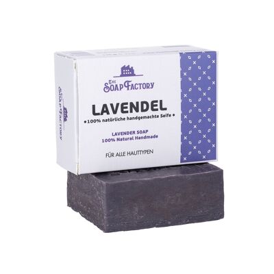 Jabón LAVANDA Artesanal - The Soap Factory - Colección Clásica - 110 g