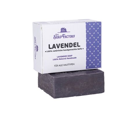 Handgemachte LAVENDEL Seife - The Soap Factory - Klassische Kollektion - 110 g