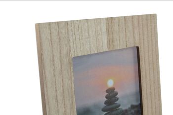 CADRE PHOTO 15X20 BOIS RESINE 24X3X29 ZEN 2 ASSORTIS. LD191041 4