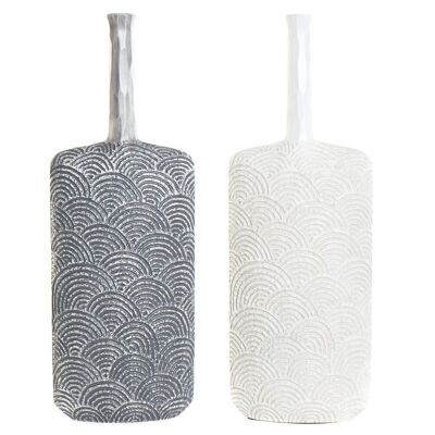 RESIN VASE 21X11X61 ARCOS 2 ASSORTED. LD191080