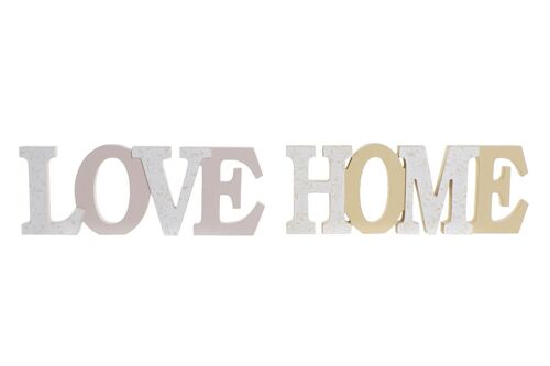 DECORACION MDF 35X2X13 LOVE HOME 2 SURT. LD191276