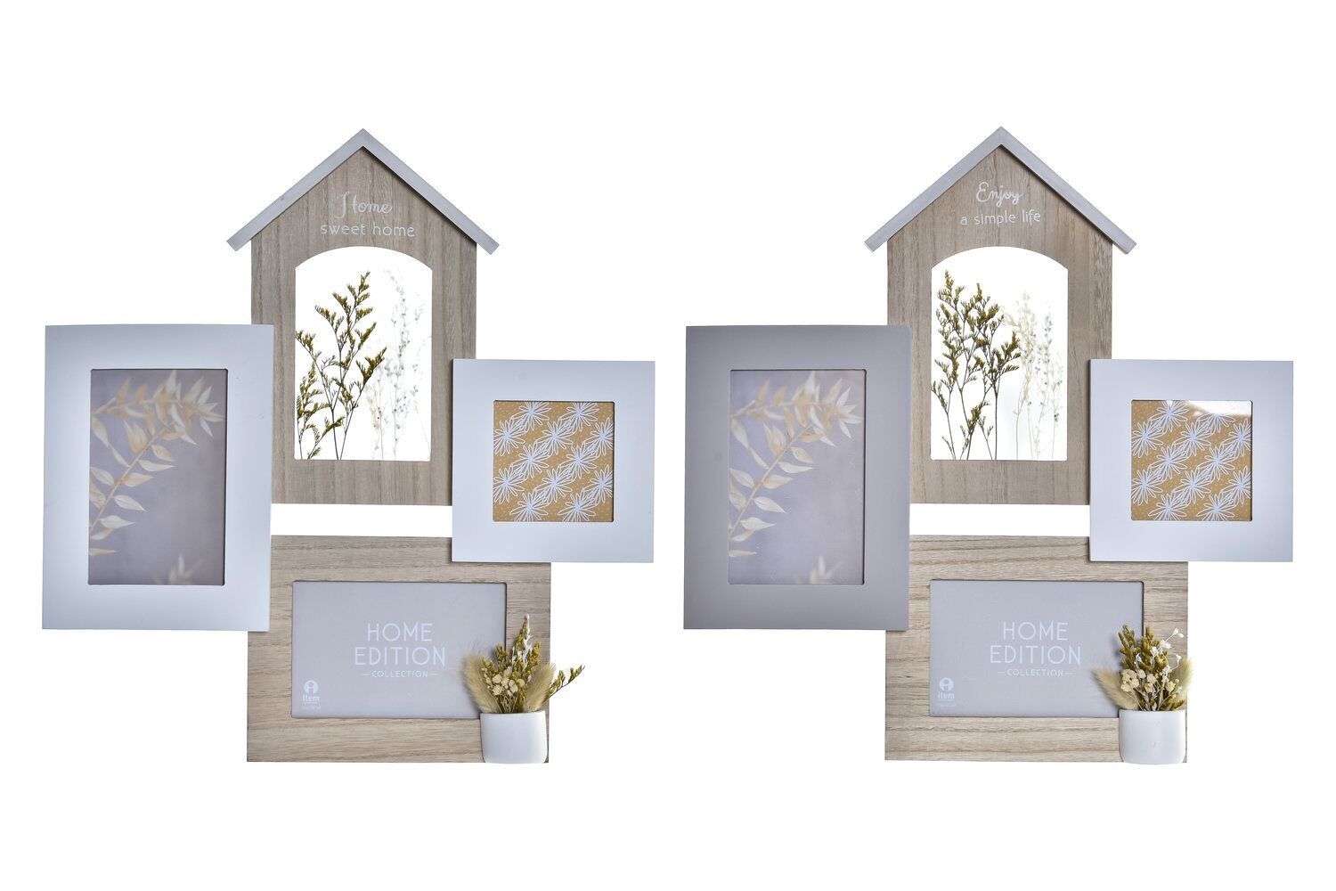 MULTI-FOTORAHMEN MDF 39X3X41 BÖDEN 2 SORTIMENTE. LD196476