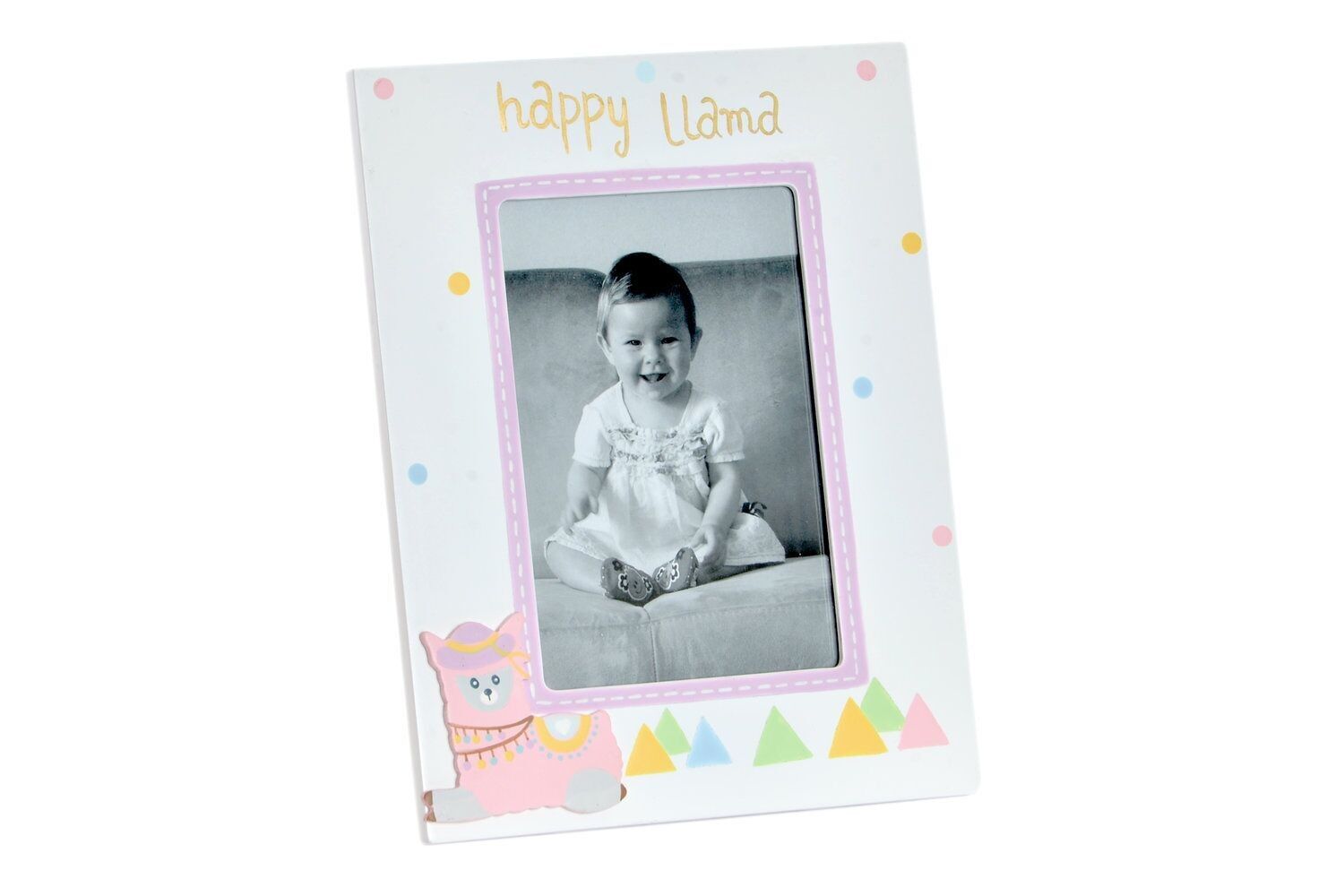 PHOTO FRAME MDF GLASS 17X1,5X22 10X15 LLAMA LI155078