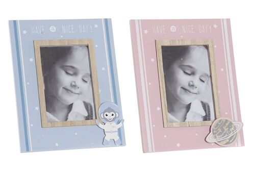 MARCO FOTO SET 2 MDF 19X2X24 ROSA PALO LI173525