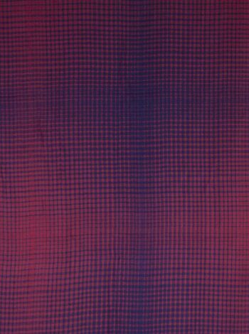 Écharpe en Viscose Twill Weave Gradient Checks - Fuchsia Purple 5