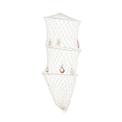 DECORAZIONE PENDENTE LED COTONE 20X20X55 ROSSO LM173158