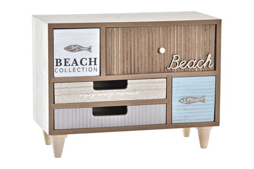 JOYERO MADERA 29X14X22 BEACH MARRON LM196418