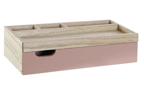 ORGANIZADOR PAULOWNIA 29X11X7 ROSA LO191465