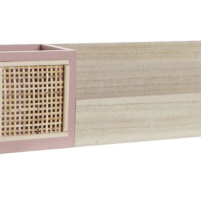 ORGANIZER MDF 31,5X7,5X10 MATITA ROSA LO191467