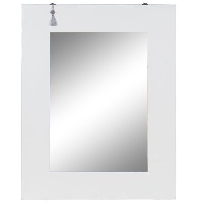 FIR MIRROR 70X2X90 ORIENTAL WHITE MB170080