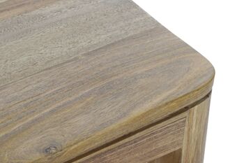 TABLE BASSE EN SHESHAM 115X60,5X45 NATUREL MB170268 5