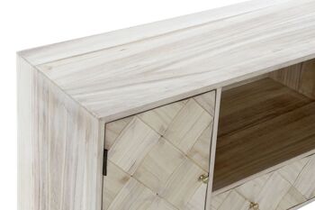 MEUBLE TV PIN PAULOWNIA 118X40X65 NATUREL MB176659 2