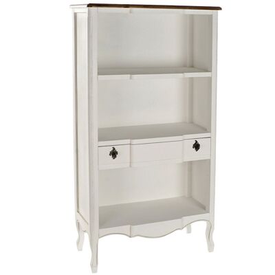 ETAGERE PAULOWNIA 75X35X143 BLANC MB177679