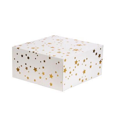 Papel de aluminio para caja de pastel Gold Star de 10"