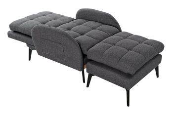 CANAPÉ-LIT SET 2 POLYESTER 74X85X90 INCLINABLE MB179955 6