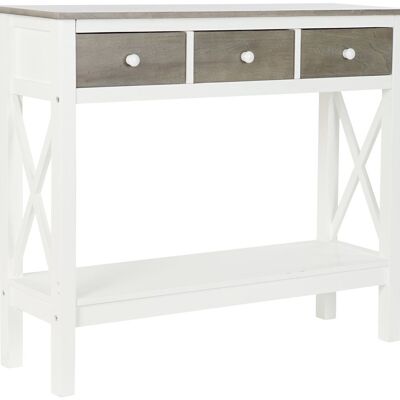 ALAMO CONSOLE 100X32X85 BLANC MB180087