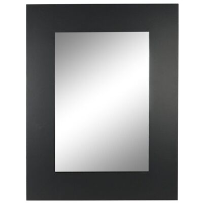 MIROIR MDF MIROIR 60X2,5X86 NOIR MB180094