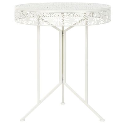 MESA METAL 60X60X70 HOJA BLANCO MB180871