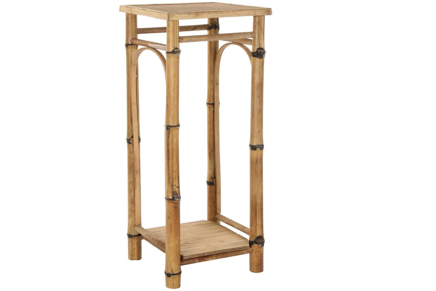 TAVOLINO IN RATTAN 36X36X85 TELEFONO NATURALE MB181118