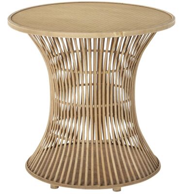 SIDE TABLE RATTAN 60,5X60,5X60 NATURAL MB181126