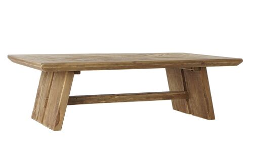 MESA CENTRO MADERA RECICLADA 130X70X40 NATURAL MB182196