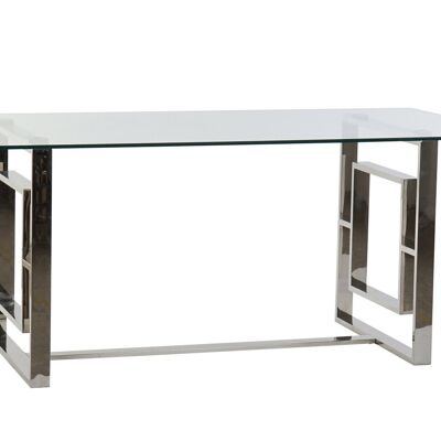 DINING TABLE STEEL GLASS 180X90X75 MB182548