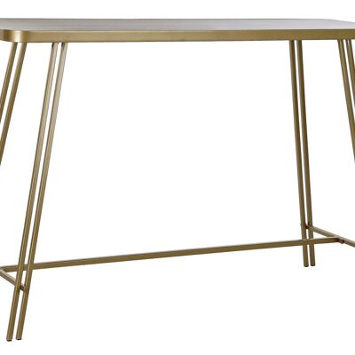 METAL WOOD CONSOLE 120,5X40X80 GOLDEN MB182605