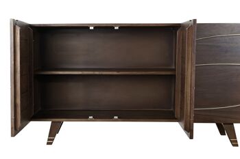 BUFFET ACACIA 145X41X76 MARRON FONCE MB182703 6