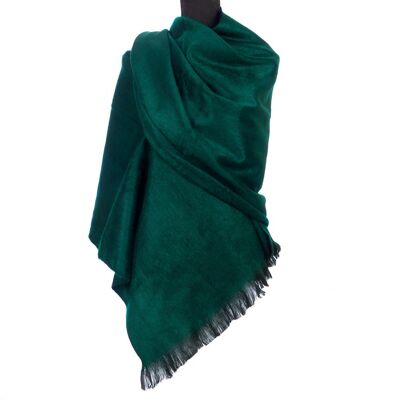 Alpaca scarf Dark Green - Wool scarf - Soft warm