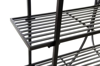 ETAGERE METAL 150X38X165 NOIR MB183325 2