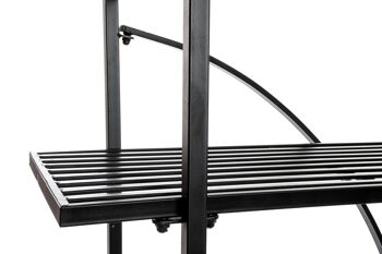 ETAGERE METAL 150X38X165 NOIR MB183325 3