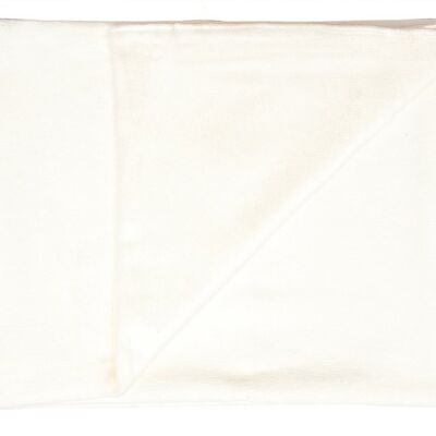 Manta de alpaca Blanca 165 cm x 230 cm