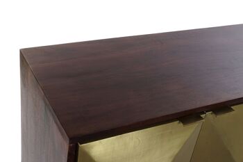 BUFFET ACACIA MANGUE 150X40X68 DORÉ MB183453 2